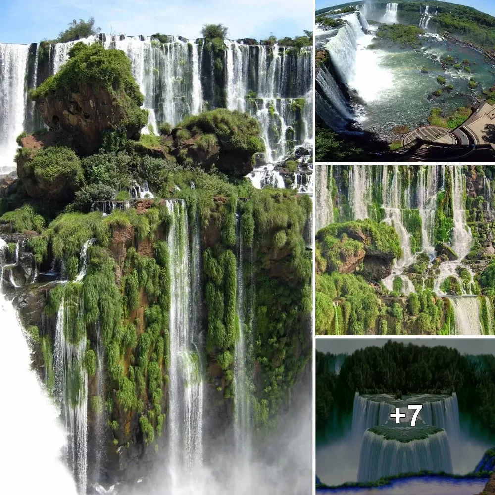 Discover the Enchanting Aerial Waterfall Island: A Miraculous Masterpiece of Nature